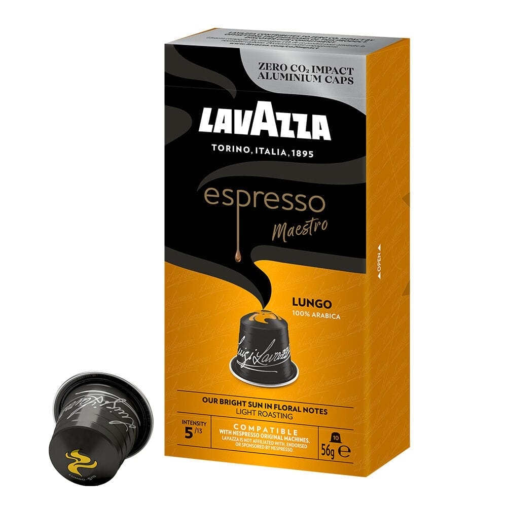 Capsule Lavazza Espresso Lungo Aluminu Compatibile Nespresso 10 buc