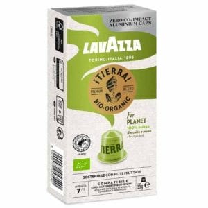 Capsule Lavazza Tierra Bio Organic Aluminiu compatibile Nespresso 10 buc